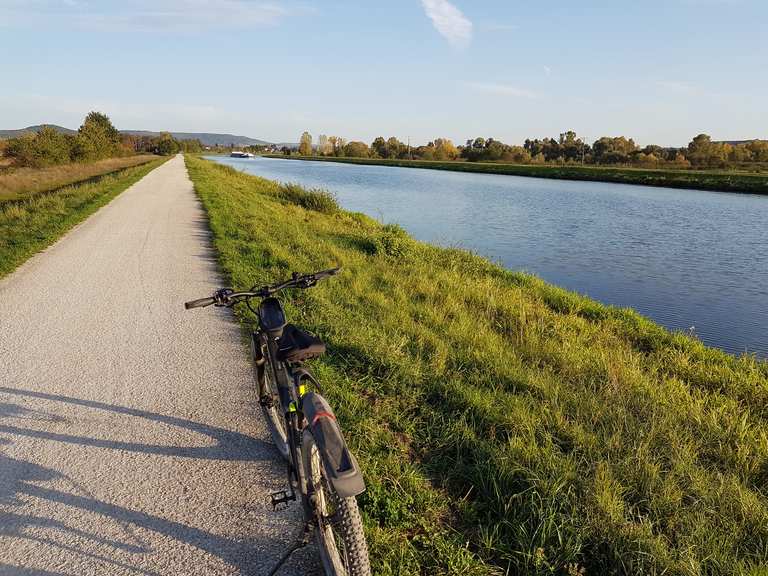 Radweg entlang des MainDonauKanal Ufers Itinéraires vélo et carte Komoot