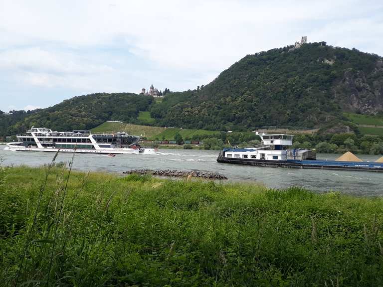 Blick auf den Drachenfels NordrheinWestfalen