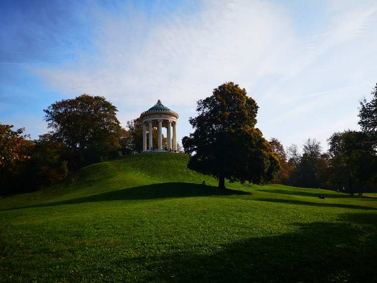 Englischer Garten, München Oberbayern, Bayern Lauf