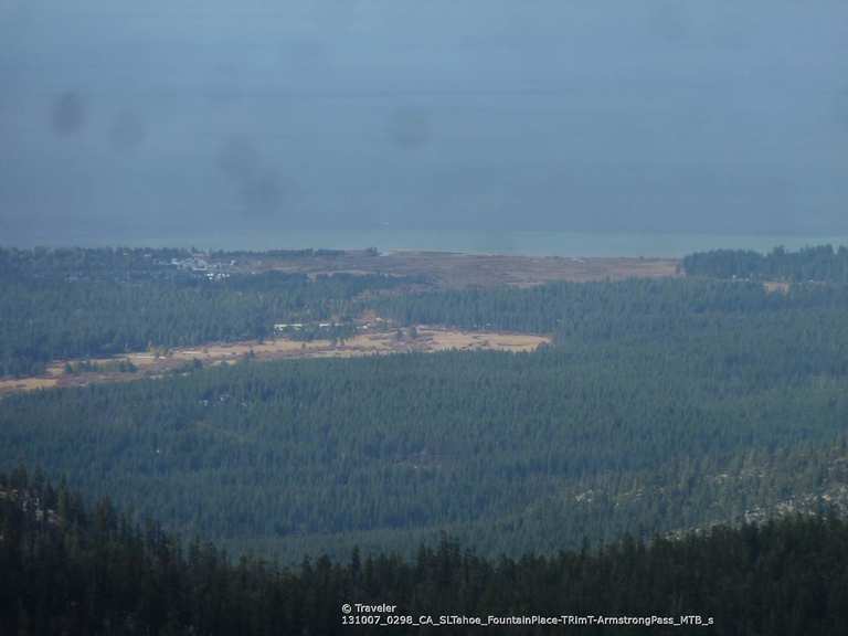 Lake Tahoe Overlook ⛰ Tahoe Rim trail, ArmstrongBigMeadow Mountain