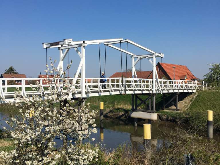 Hogendiekbrücke Steinkirchen Niedersachsen, Deutschland