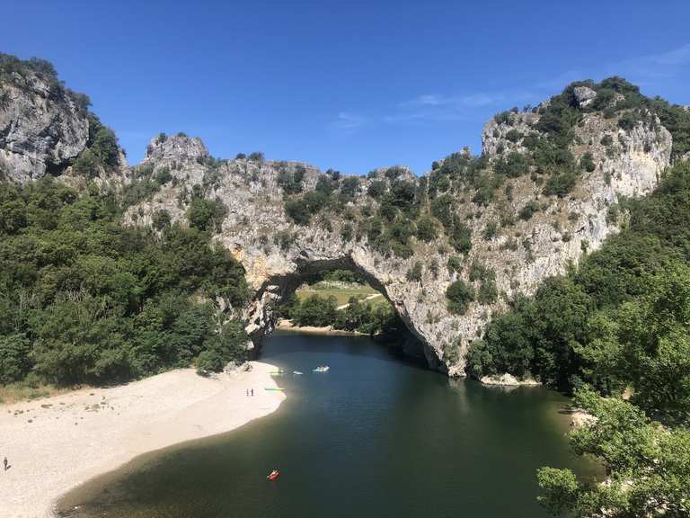 Ardesche 1 MountainbikeTour Komoot