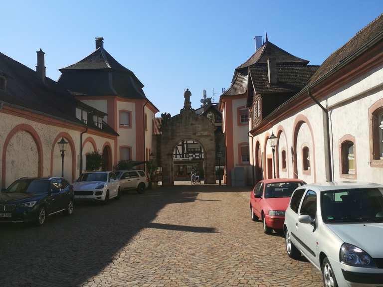 Schwarzach, Münster Rheinmünster, Rastatt Radtouren