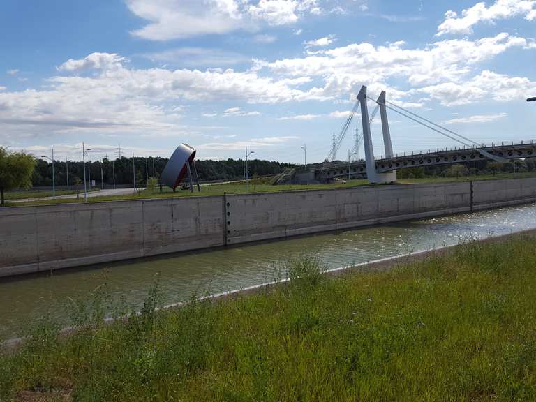 Kraftwerk Freudenau Radtouren und Radwege komoot