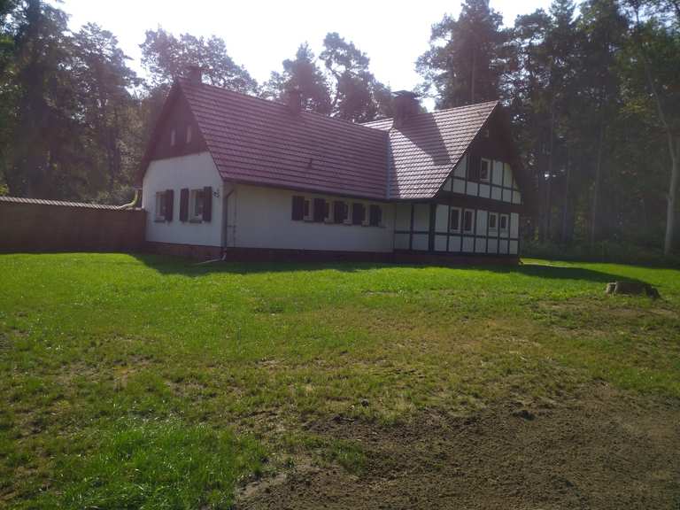 Wildfang, Jagdhaus von Erich Honecker Wanderungen und Rundwege komoot