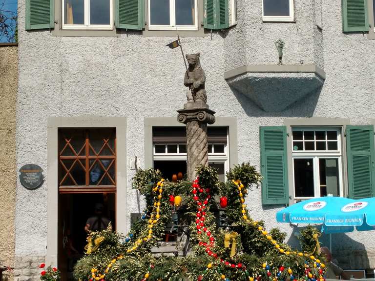 Brauschmiede Mainbernheim Feldkapelle Willanzheim Runde