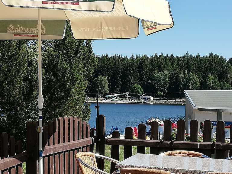 Geyerischer Teich Die Binge von Geyer Rondje vanuit AnnabergBuchholz
