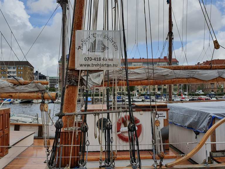 Dreimastbark Najaden Halmstad wandelroutes en hikes Komoot