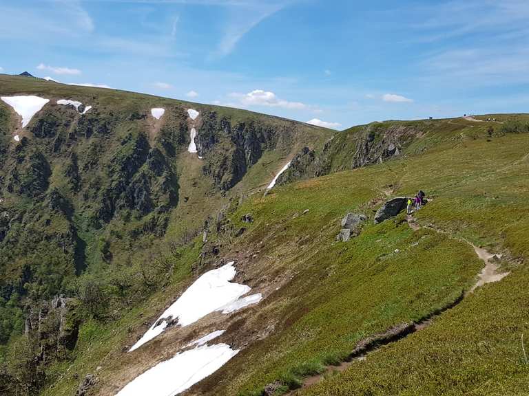 Felsenweg Col de la Schlucht Wanderungen