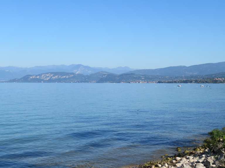 da lazise a sirmione in bicicletta