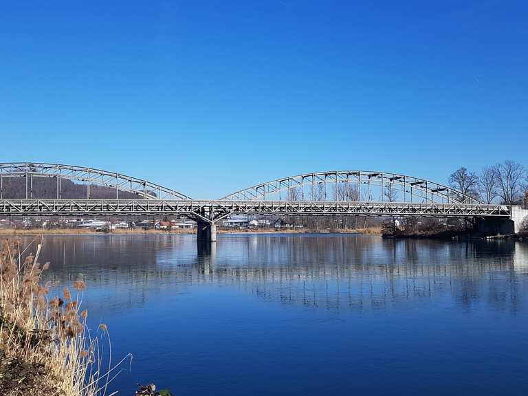 Mündung der Aare in den Rhein Radtouren und Radwege komoot
