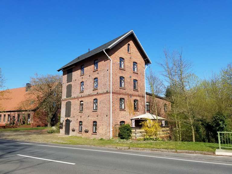 Stedener See Windmühle Lübberstedt Runde von Holste