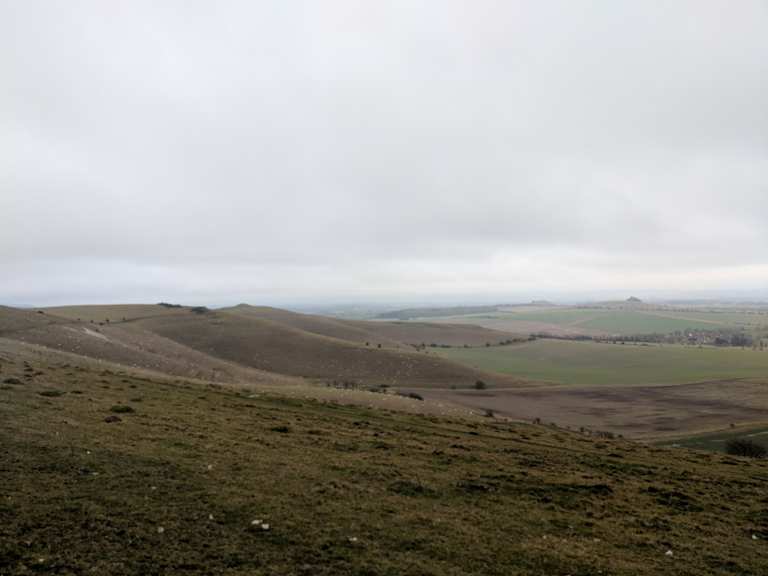 Milk Hill viewpoint Routes for Walking and Hiking Komoot