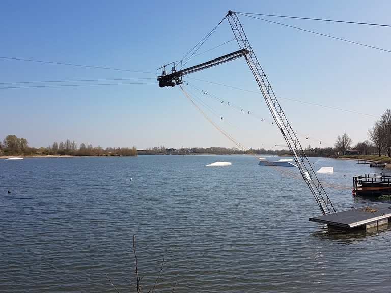 Wasserski & Wakeboard Anlage Xantener Südsee Routes for Walking and