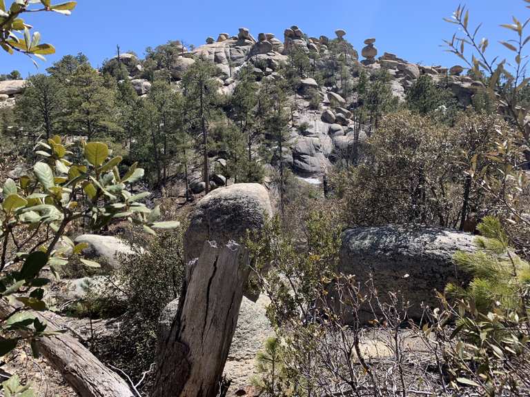 Wilderness of shop rocks trail