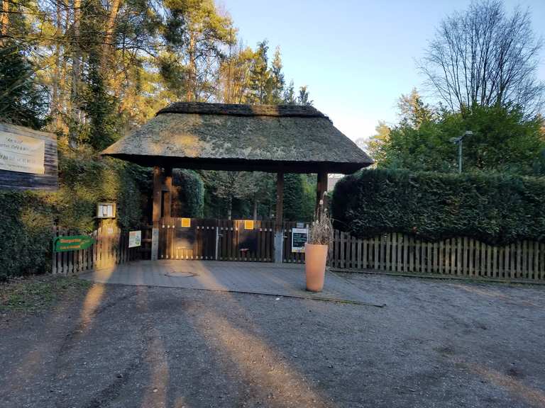 Biergarten mit Minigolf Auetal bei Stendorf Runde von Ritterhude