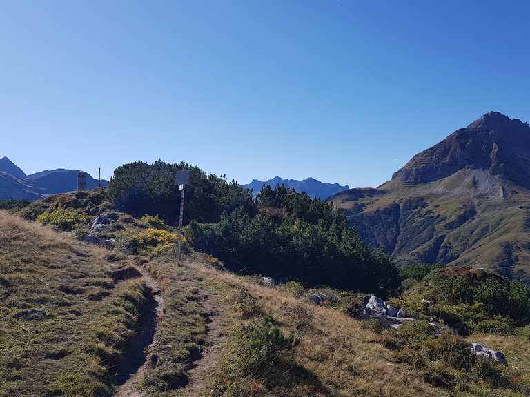 Grenzstein 147 Oberstdorf, Oberallgäu Bergtour