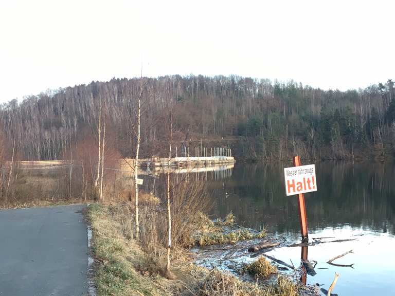 Talsperre Kriebstein wandelroutes en hikes Komoot