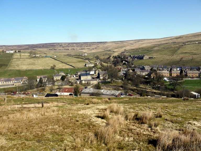 Loop de Rookhope e Eastgate a partir de Stanhope — North Pennines ...