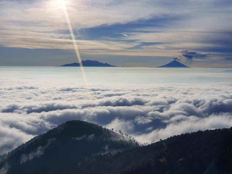 Pico del águila – Cruz de Marquez Recorrido circular desde Santo Tomás  Ajusco | Caminata | Komoot