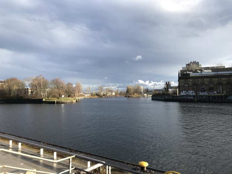 Blick auf die Mündung der Spree in die Havel Wanderungen und Rundwege komoot