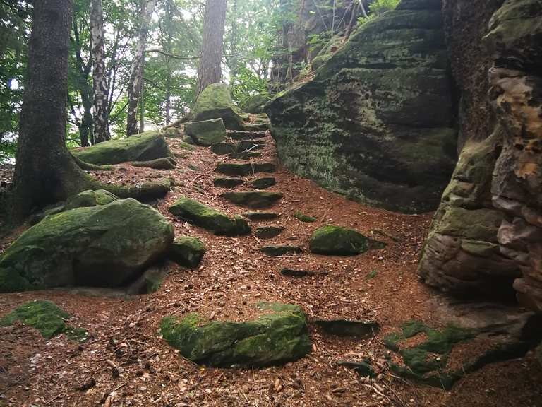 Bodensteiner Klippen Sehlde, Wolfenbüttel Wanderweg Komoot