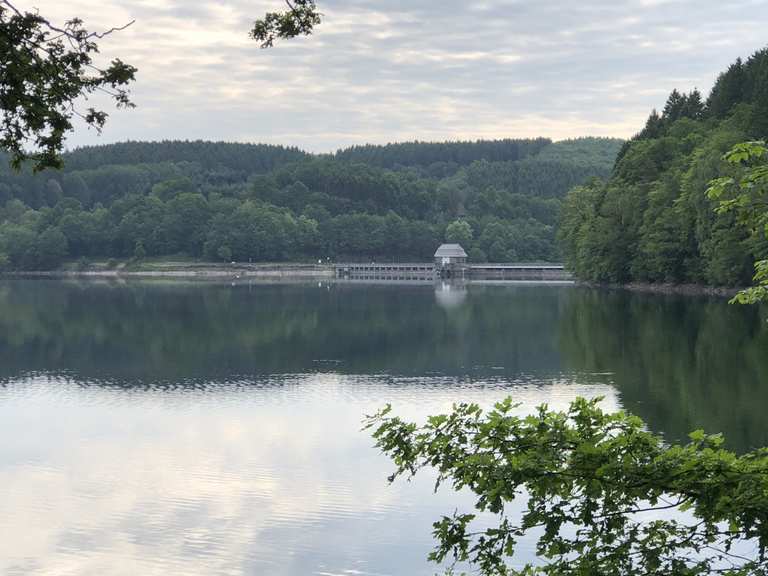 Bigge Blick auf den Biggesee Runde von Olpe
