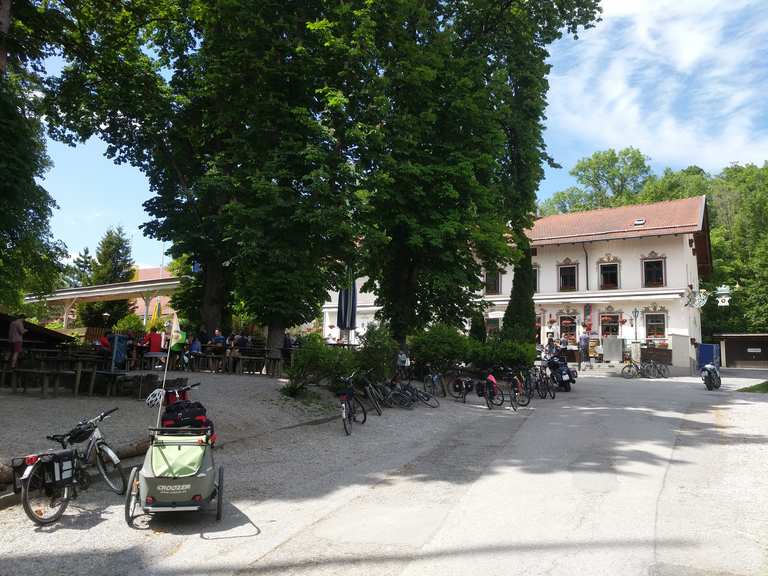 Schlossgaststätte Leutstetten (Biergarten) Radtouren und Radwege komoot