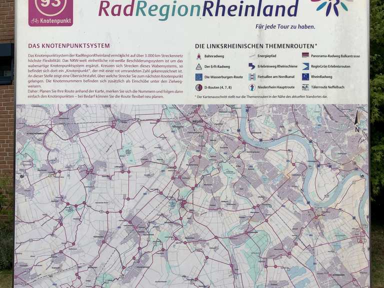 Knotenpunkt 93 (RadRegionRheinland) NordrheinWestfalen