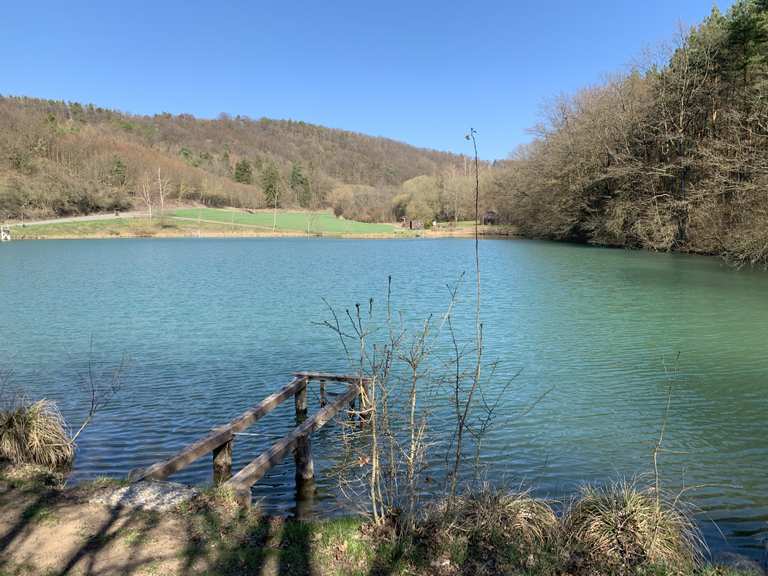 Naturbadesee Goßmannsdorf Wanderungen und Rundwege komoot