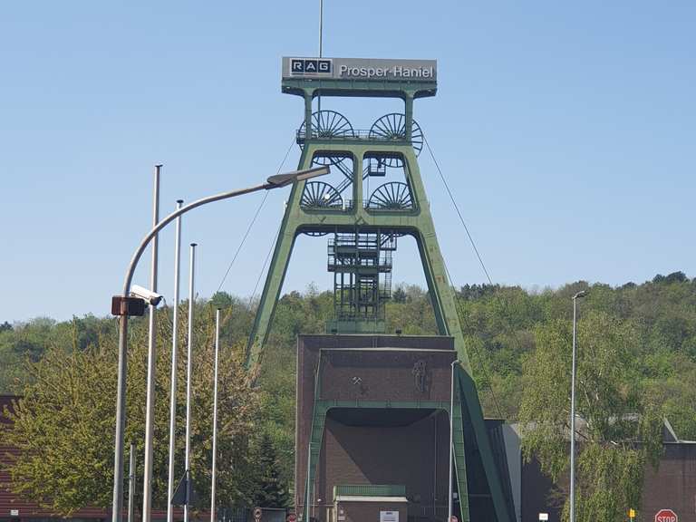 Halde und Bergwerk Haniel Ruhrgebiet, Nordrhein