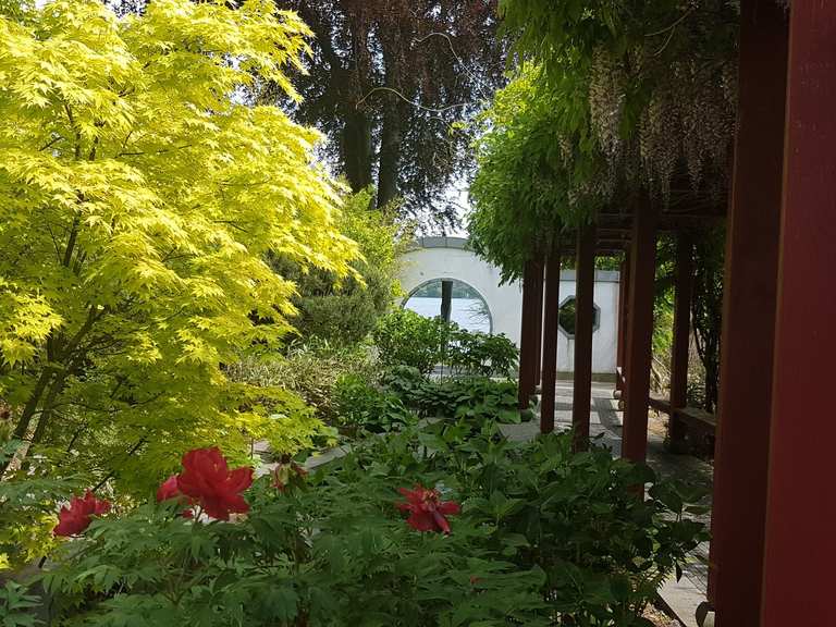 Chinesischer Garten Zeuthen Radtouren und Radwege komoot