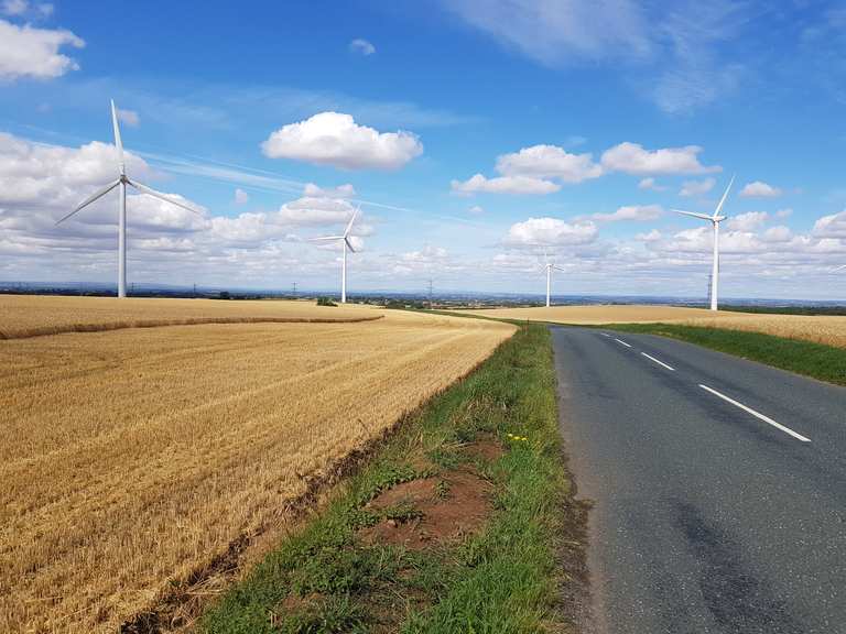 Seamer, Stokesley & Worsall loop from Yarm road ride Komoot