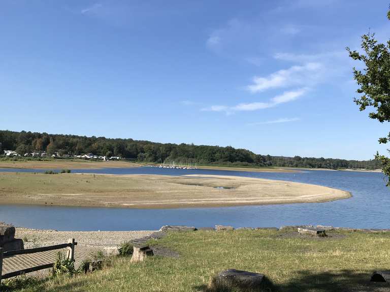 Möhnesee Südufer Möhnesee Runde von Völlinghausen Fahrradtour Komoot