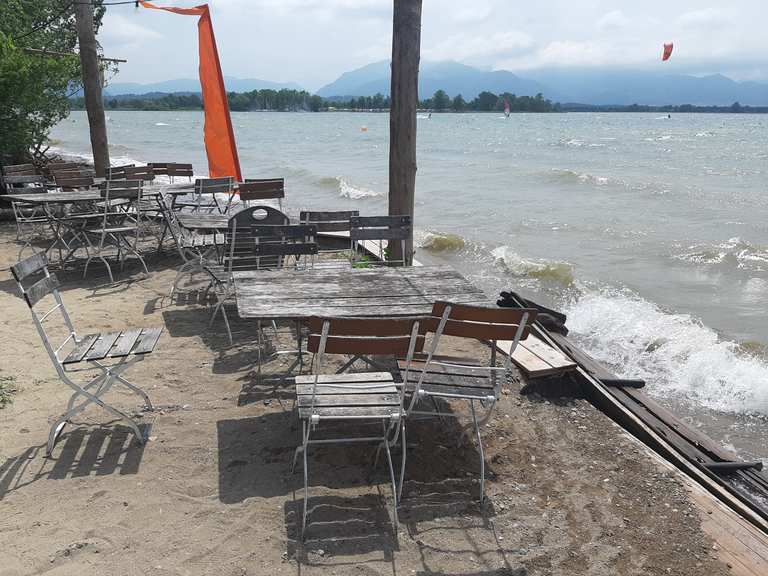 Beach-Bar bei Übersee Routes for Walking and Hiking | Komoot