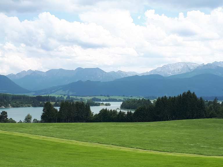 Forggensee Umrundung Fahrrad