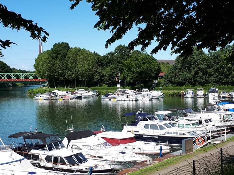 fahrrad weg von altenessen nach gelsenkirchen marina