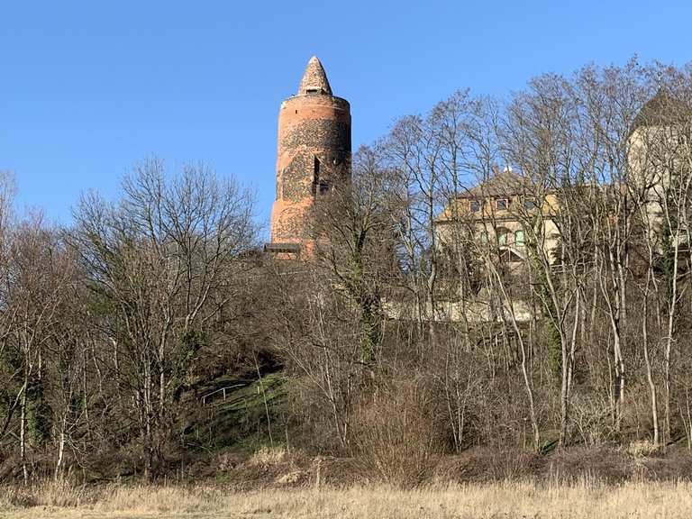 Der Rote Turm von Pouch : Radtouren und Radwege | komoot