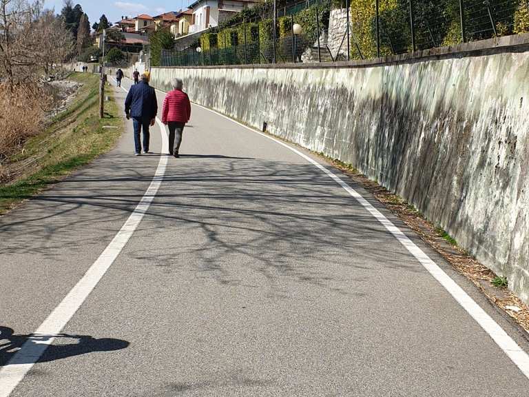 da panperduto a lainate in bicicletta