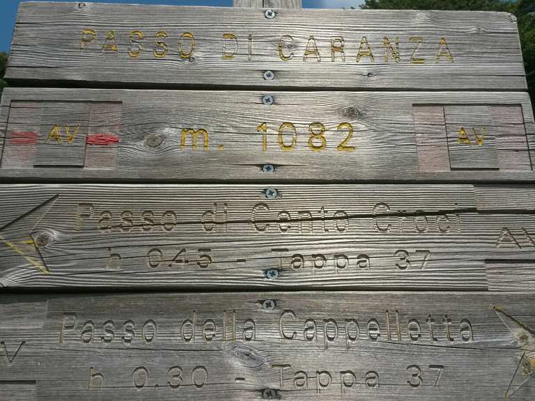 Monte Gottero pilgrimage trail from Passo Cento | hike | Komoot