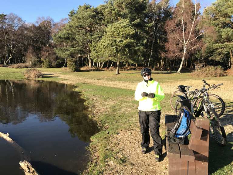 Brockenhurst New Forest trailhead Mountain Bike Trails & Tracks