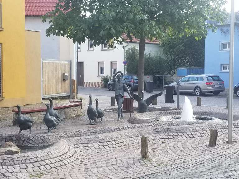 Gänsebrunnen Bechtolsheim Alzey, AlzeyWorms Radtouren