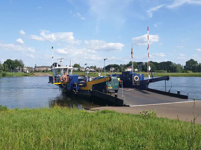 The IJssel near Deventer – Olsterveer Ferry (Olst–Welsum) loop from ...