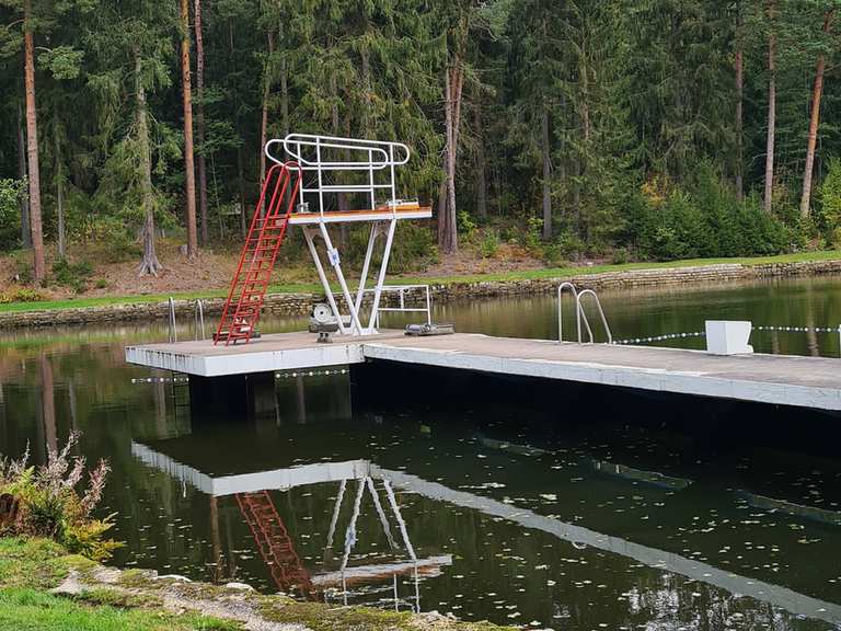 Waldbad Langer Teich Routes for Walking and Hiking Komoot