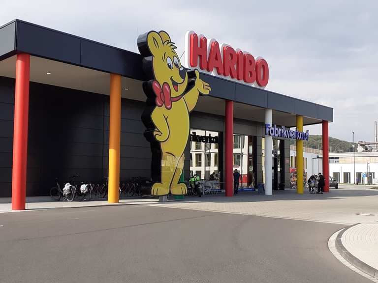 Haribo Werksverkauf Radtouren und Radwege komoot