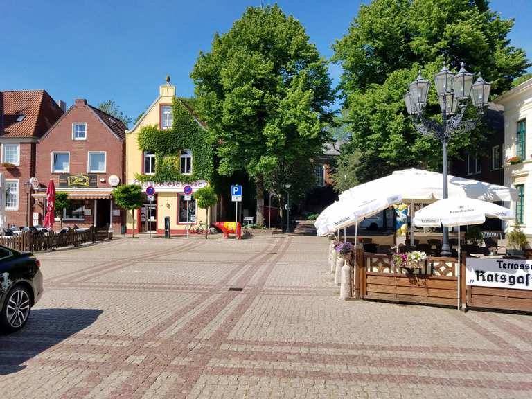 Marktplatz Esens: Wanderungen und Rundwege | komoot