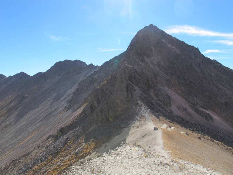 Pico Del Aguila 4,640m, Nevado Toluca, Mexico. Routes for Walking and  Hiking | Komoot