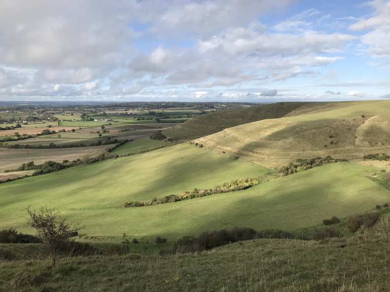 Devizes White Horse loop Wanderung Komoot