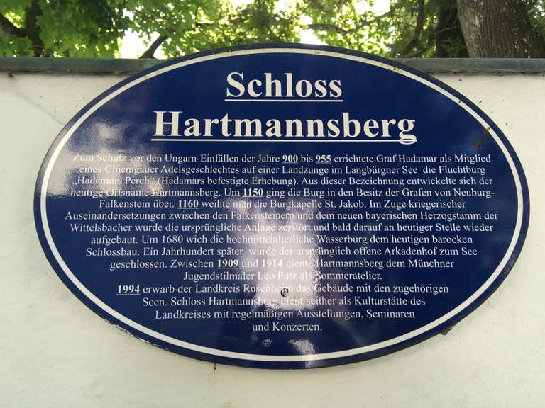 Schloss Hartmannsberg Wanderungen und Rundwege komoot