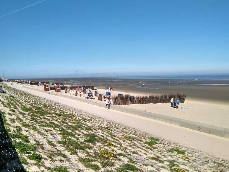 Sandstrand Cuxhaven-Duhnen: Radtouren und Radwege | komoot